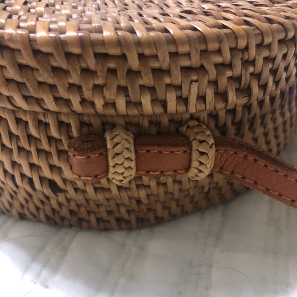 Anthropologie Marcia Woven Crossbody Bag - Brown - Picture 10 of 10